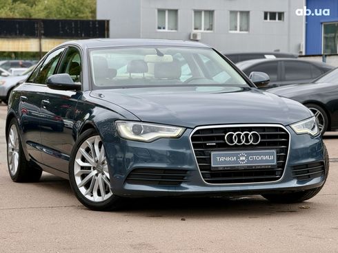 Audi A6 2011 синий - фото 7