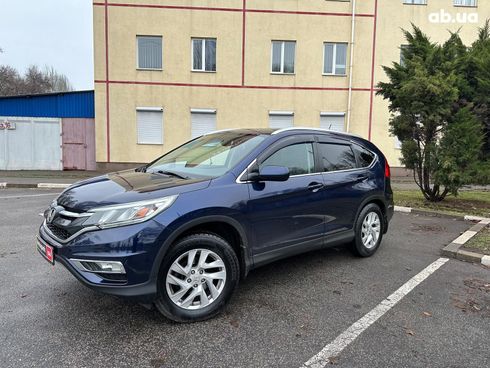 Honda CR-V 2015 синий - фото 2