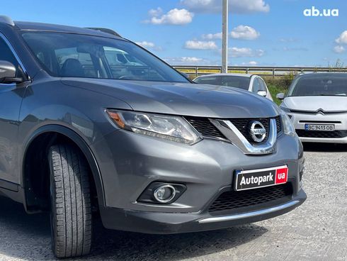 Nissan Rogue 2014 серый - фото 14