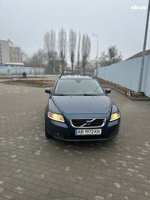 Volvo V50 2009 синий - фото 4