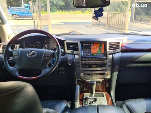 Lexus lx 570 2012 черный - фото 4