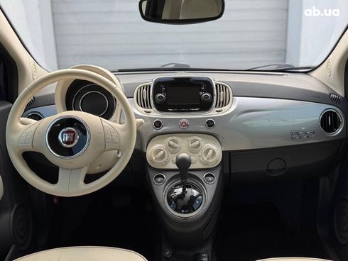 Fiat 500 2018 синий - фото 10