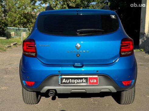 Renault Sandero 2020 синий - фото 8