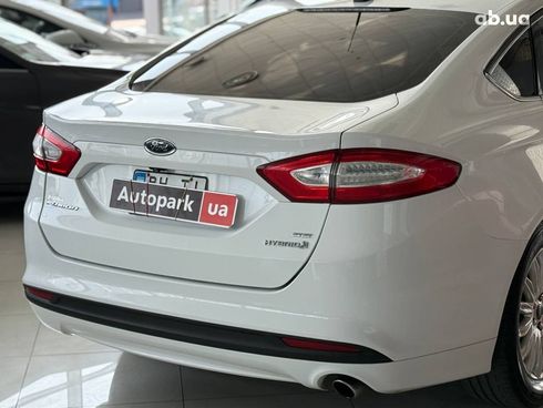 Ford Fusion 2015 белый - фото 8