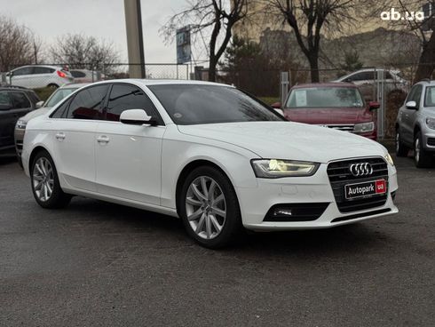 Audi A4 2014 белый - фото 15