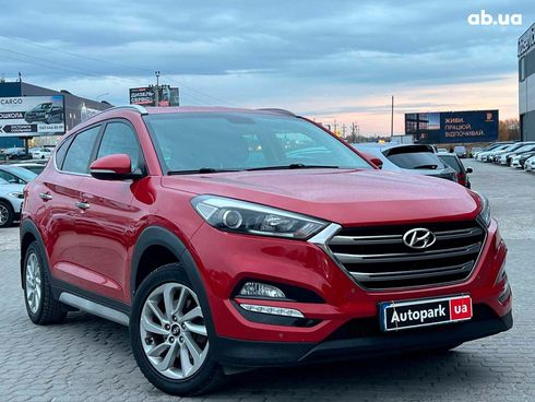 Hyundai Tucson 2017 красный - фото 12