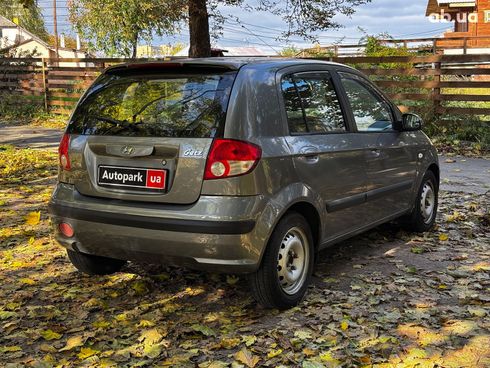 Hyundai Getz 2005 серый - фото 7