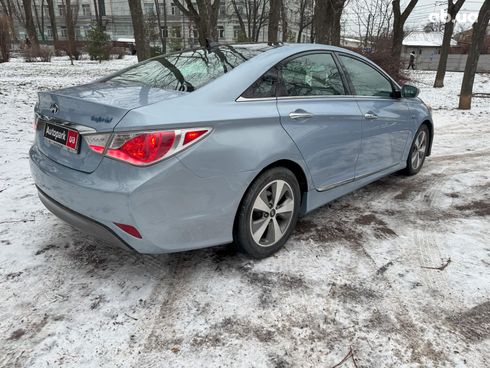 Hyundai Sonata 2011 синий - фото 5