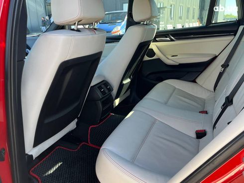 BMW X4 2015 красный - фото 35