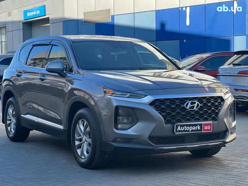 Hyundai Santa Fe 2019 серый - фото 4