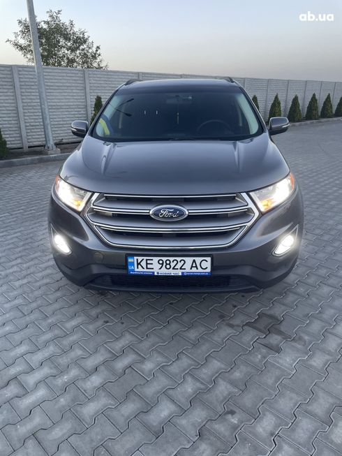 Ford Edge 2017 серый - фото 12