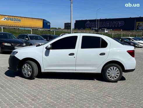 Renault Logan 2015 белый - фото 10