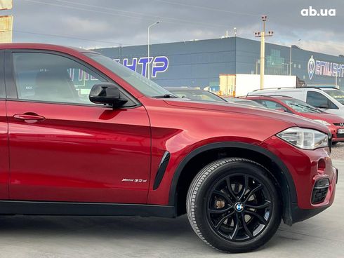 BMW X6 2016 красный - фото 5