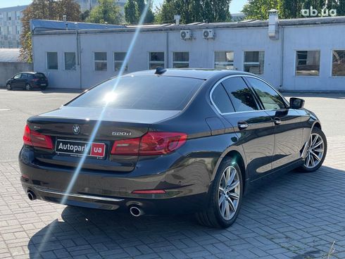 BMW 5 серия 2017 коричневый - фото 5