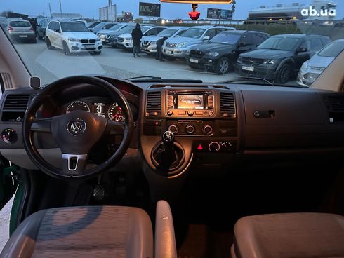 Volkswagen T5 (Transporter) 2011 зеленый - фото 15