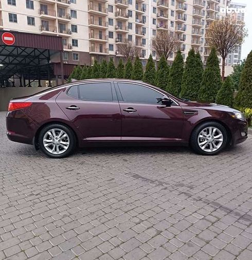 Kia Optima 2012 вишневый - фото 4