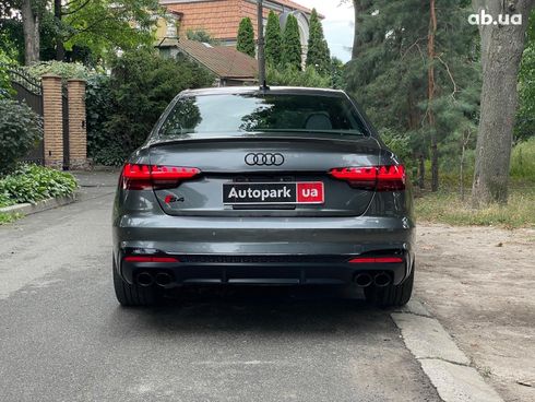 Audi S4 2022 серый - фото 8