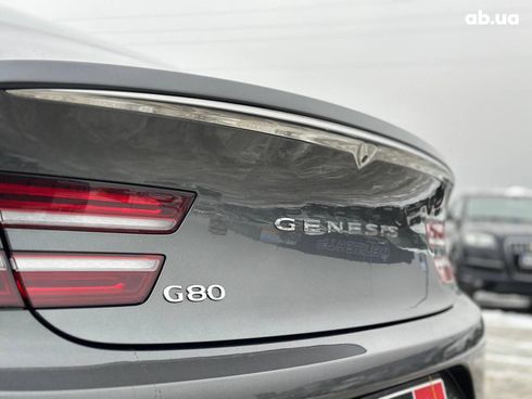 Genesis G80 2022 серый - фото 14