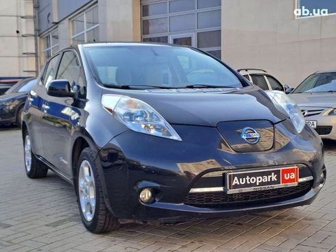 Nissan Leaf 2011 черный - фото 3