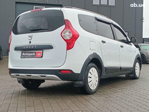 Dacia Lodgy 2015 белый - фото 13