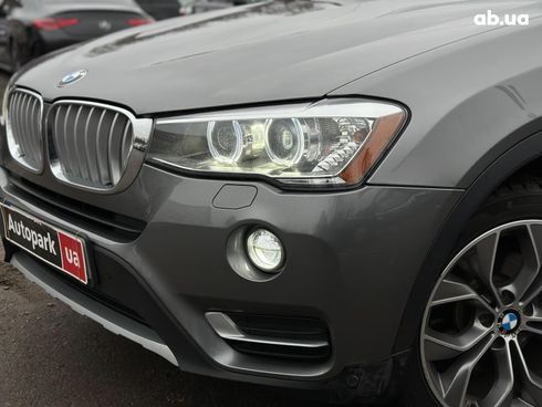 BMW X3 2014 серый - фото 4