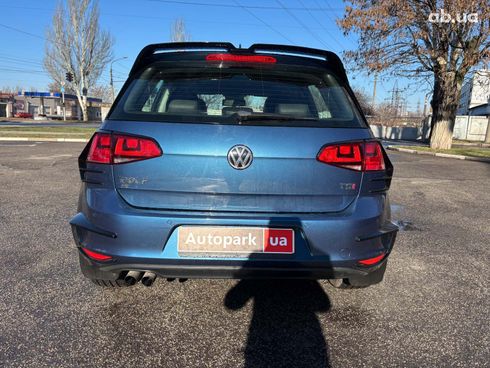 Volkswagen Golf 2016 синий - фото 4