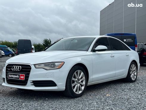 Audi A6 2012 белый - фото 4