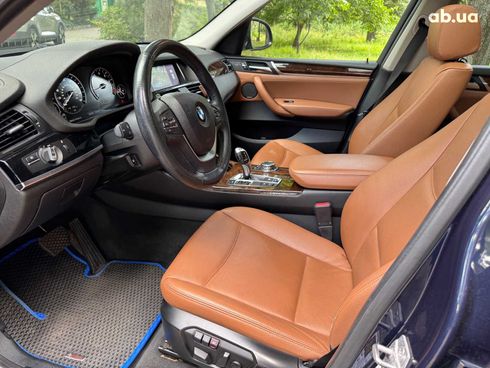 BMW X3 2016 синий - фото 35
