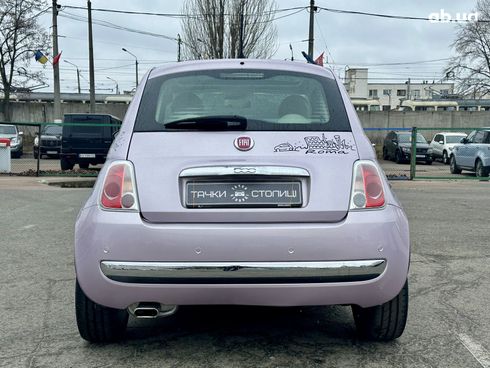 Fiat 500 2013 фиолетовый - фото 7