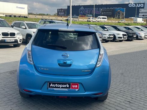Nissan Leaf 2012 синий - фото 6