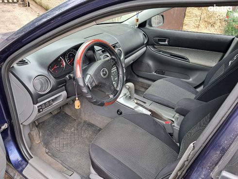 Mazda 6 2005 синий - фото 6