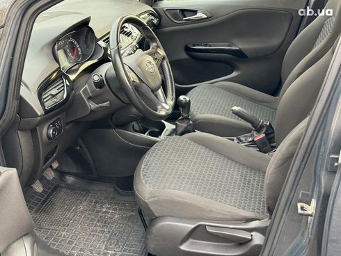 Opel Corsa 2015 серый - фото 40