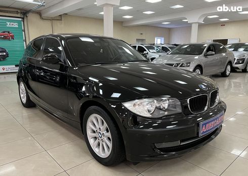 BMW 1 серия 2007 черный - фото 17