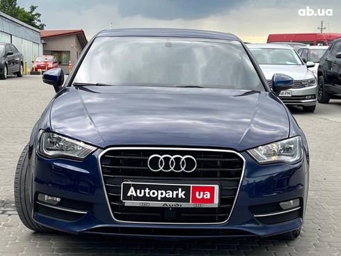 Audi A3 2016 синий - фото 2