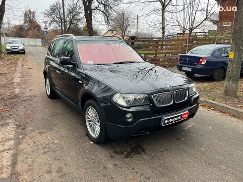 BMW X3 2009 черный - фото 3