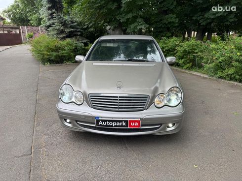 Mercedes-Benz C-Класс 2005 серый - фото 2
