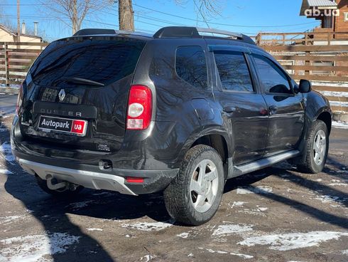 Renault Duster 2010 черный - фото 7