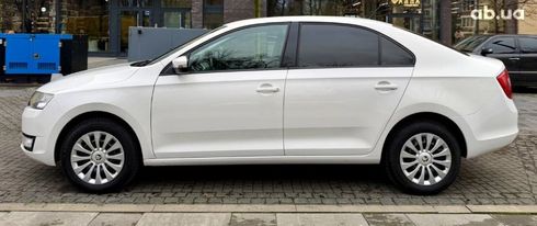 Skoda Rapid 2016 белый - фото 4