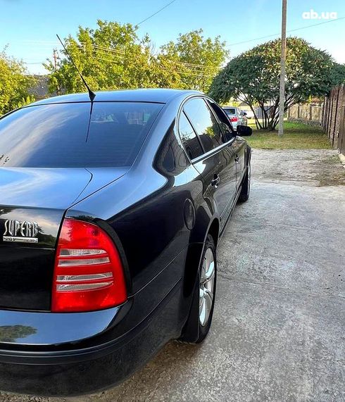 Skoda Superb 2006 черный - фото 11