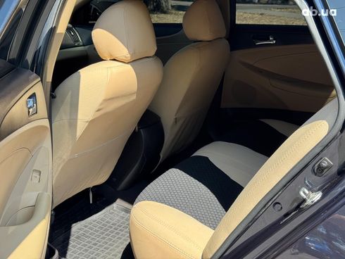 Hyundai Sonata 2012 синий - фото 12