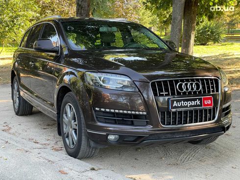 Audi Q7 2010 коричневый - фото 4