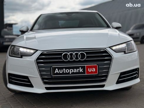 Audi A4 2016 белый - фото 2