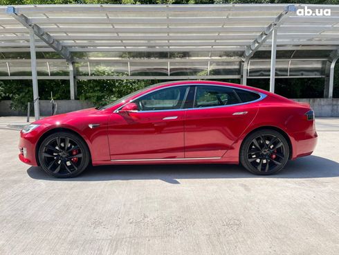 Tesla Model S 2018 красный - фото 8