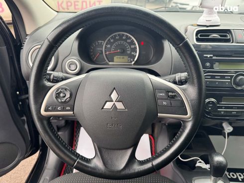 Mitsubishi Mirage 2014 черный - фото 20