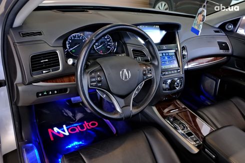 Acura RLX 2017 голубой - фото 7