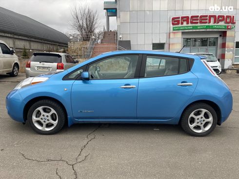 Nissan Leaf 2014 синий - фото 2