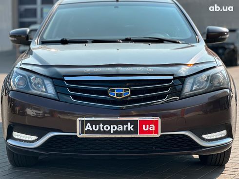 Geely Emgrand 7 2017 коричневый - фото 2