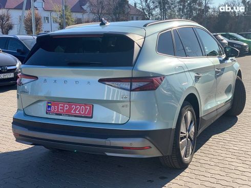 Skoda Enyaq 2021 голубой - фото 6