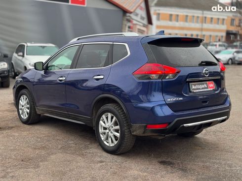 Nissan Rogue 2018 синий - фото 11