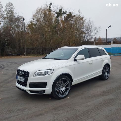 Audi Q7 2008 белый - фото 6